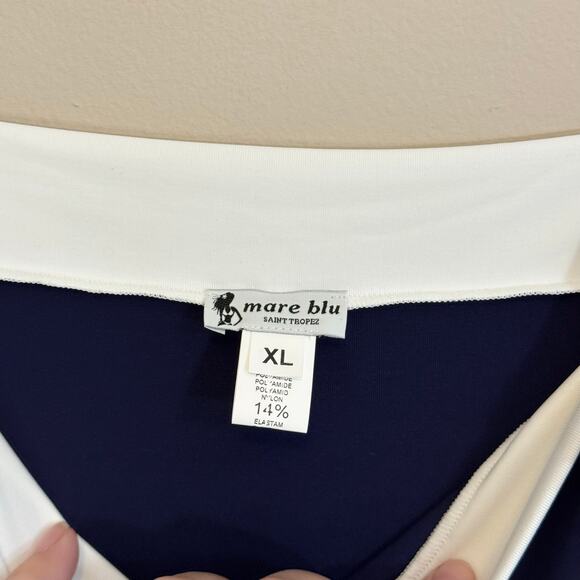 Mare Blu Saint Tropez Swim Dress XL Blue Cami Beach Summer Italian Vacation NWT - Picture 4 of 6